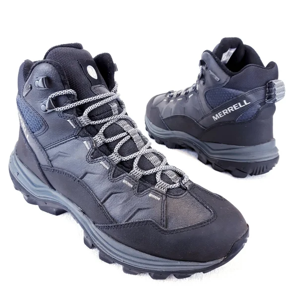 MERRELL MENS THERMO CHILL MID WATERPROOF BOOTS - Picture 7 of 16